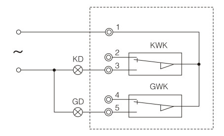 電氣開關(guān)接線圖